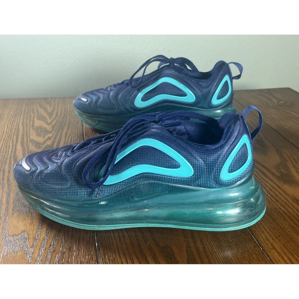 Nike Air Max 720 Youth Size 6.5y Women 8 AQ3196-400 Sea Forest Green Shoes
